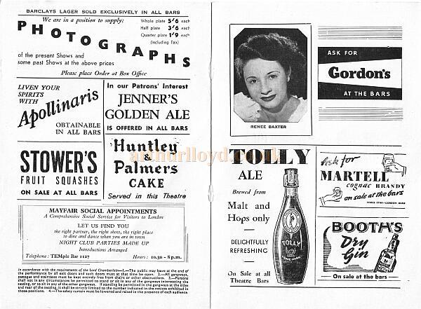 The Windmill Theatre 'Revudeville' Programme 1 - 1951