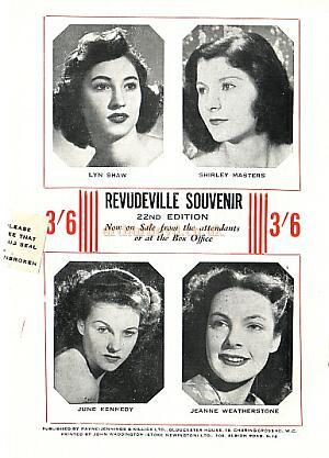 The Windmill Theatre 'Revudeville' Programme 2 - 1950