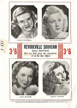 The Windmill Theatre 'Revudeville' Programme 3 - 1950