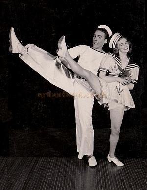 Mr and Mrs Revudeville. A typical Windmill tap duet with John Law and 