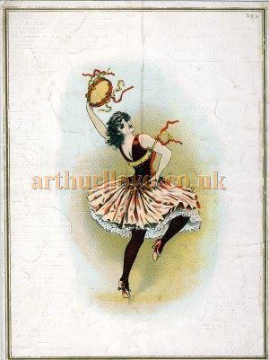 An Empire Theatre, Leicester Square Programme for November 5th 1894 - Courtesy Tim Trounce 