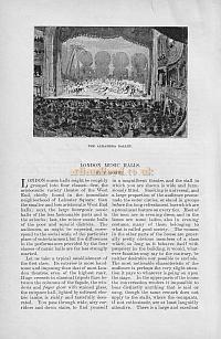 London Music Halls by F. Anstey 1891
