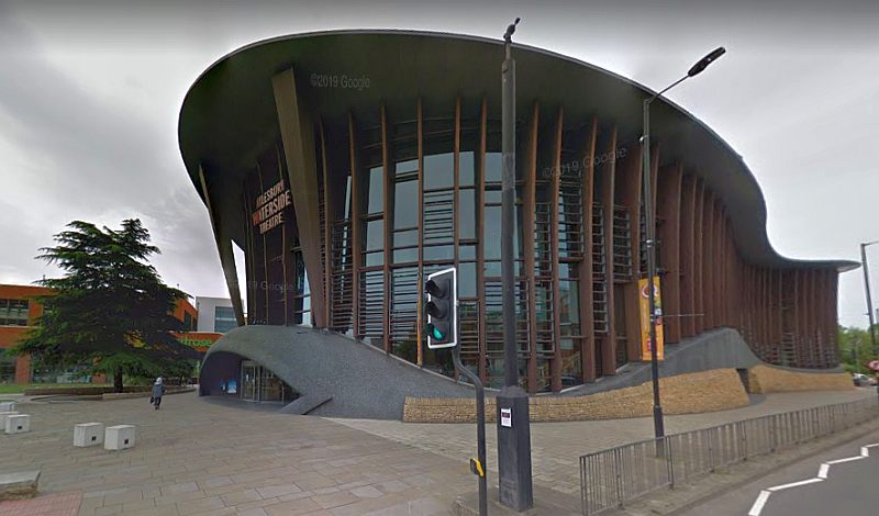 A Google StreetView Image of the Waterside Theatre, Aylesbury - Click to Interact.