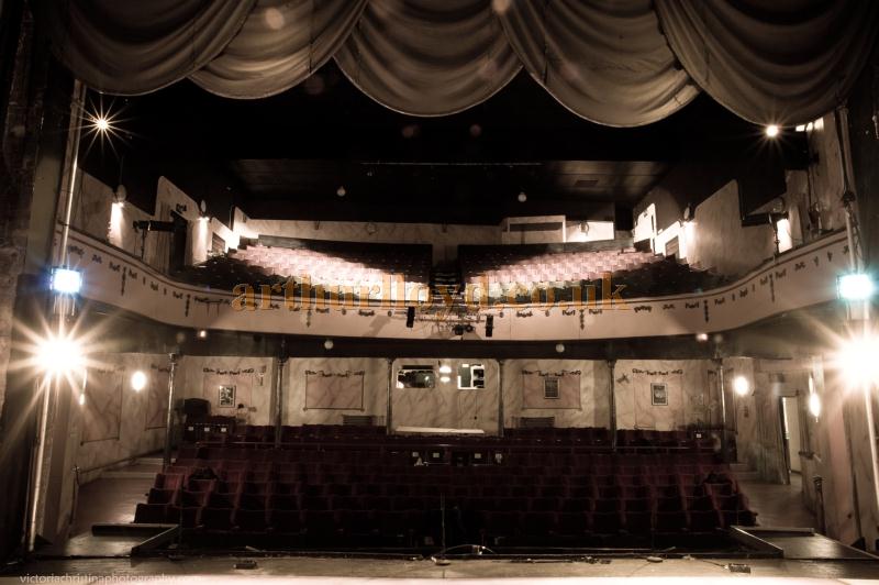 The auditorium of the Royal Court Theatre, Bacup - Photograph Victoria Christina - Courtesy Simon Parker, Bacup Amateur Operatic and Dramatic Society.