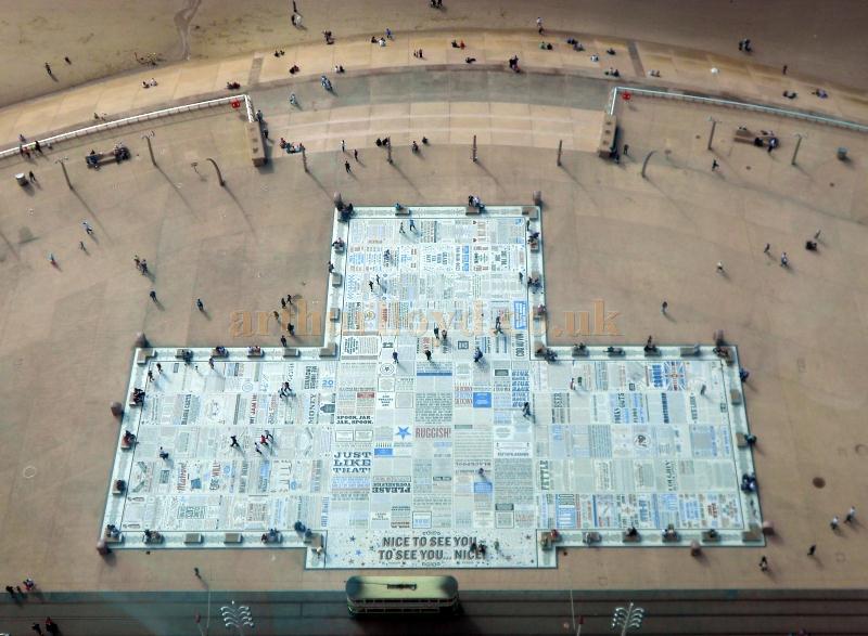 Blackpool's Comedy Carpet in August 2012 - Photo M.L.