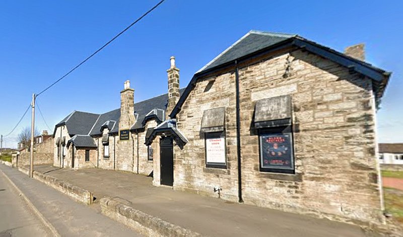 A Google StreetView Image showing the Barony Theatre, Bo'ness in April 2023 - Click to Interact.
