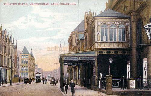 Postcard of the Theatre Royal, Bradford