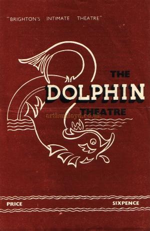 Programme for 'Jack's the Girl' at the Dolphin Theatre during J. Baxter Somerville's management of the Theatre.