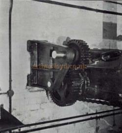 The Chain Wheel and Gear for Driving Front Stage.