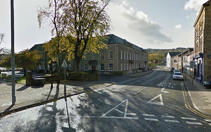 A Google StreetView Image of the site of the former Gaiety Theatre, Burnley - Click to Interact