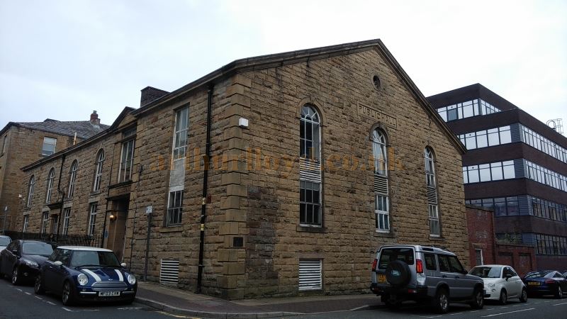 The former Public Hall / Theatre Royal, Burnley in October 2018 - Courtesy Philip Paine.