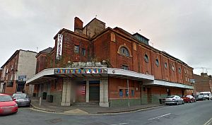 A Google StreetView image of the Derby Hippodrome - Click to Interact.