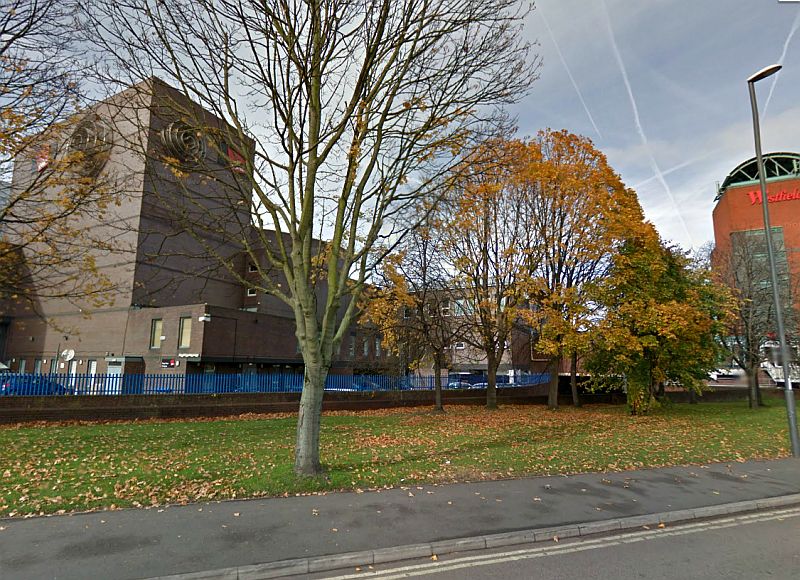 A Google StreetView Image of the Derby Theatre, formerly the Derby Playhouse - Click to Interact