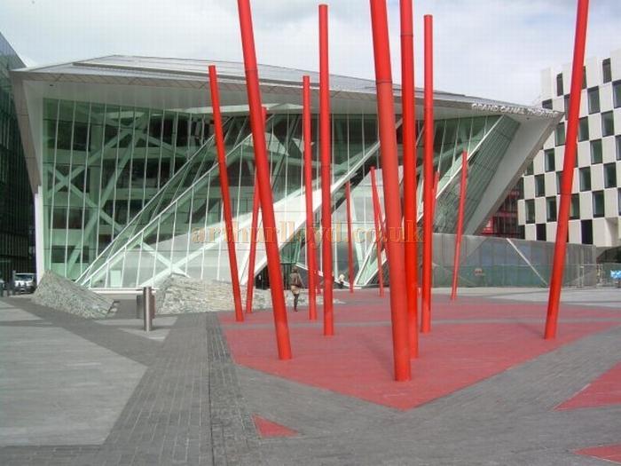 The Grand Canal Theatre, Dublin in May 2010 - Courtesy Des Kerins 