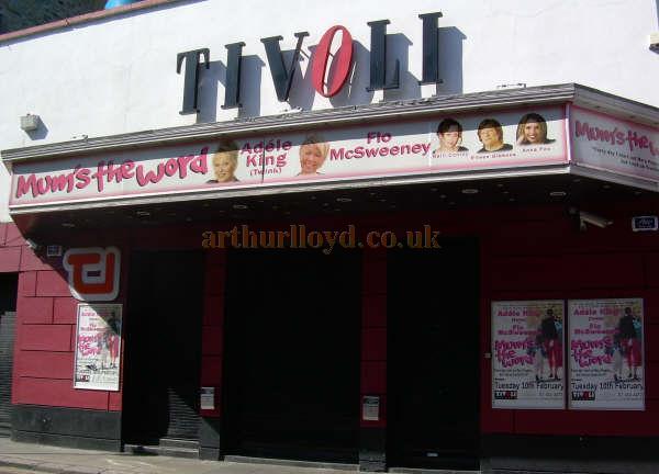 The Tivoli Cinema / Theatre, Francis Street, Dublin during the run of 'Mum's The Word' in May 2009 - Courtesy Des Kerins