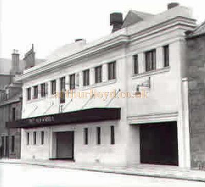 The Dundee Alhambra Theatre in the 1930s - Courtesy The Downfield Musical Society.