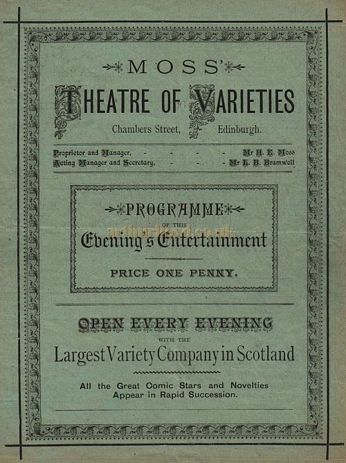Click to return to the Chambers Street page