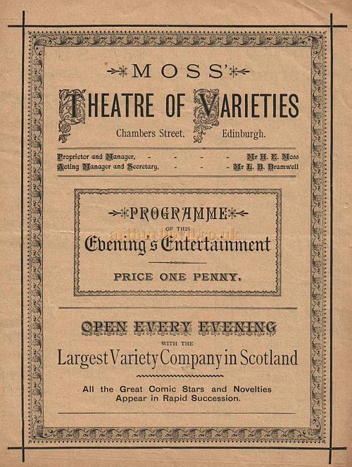 Click to return to the Chambers Street page