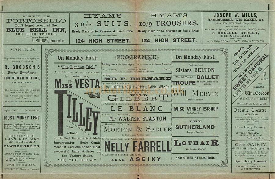 Click to return to the Chambers Street page