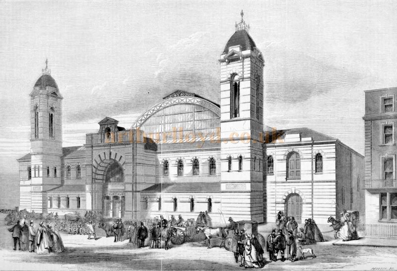 The New Agricultural Hall, Islington - From the Building News and Engineering Journal, December 5th 1862.