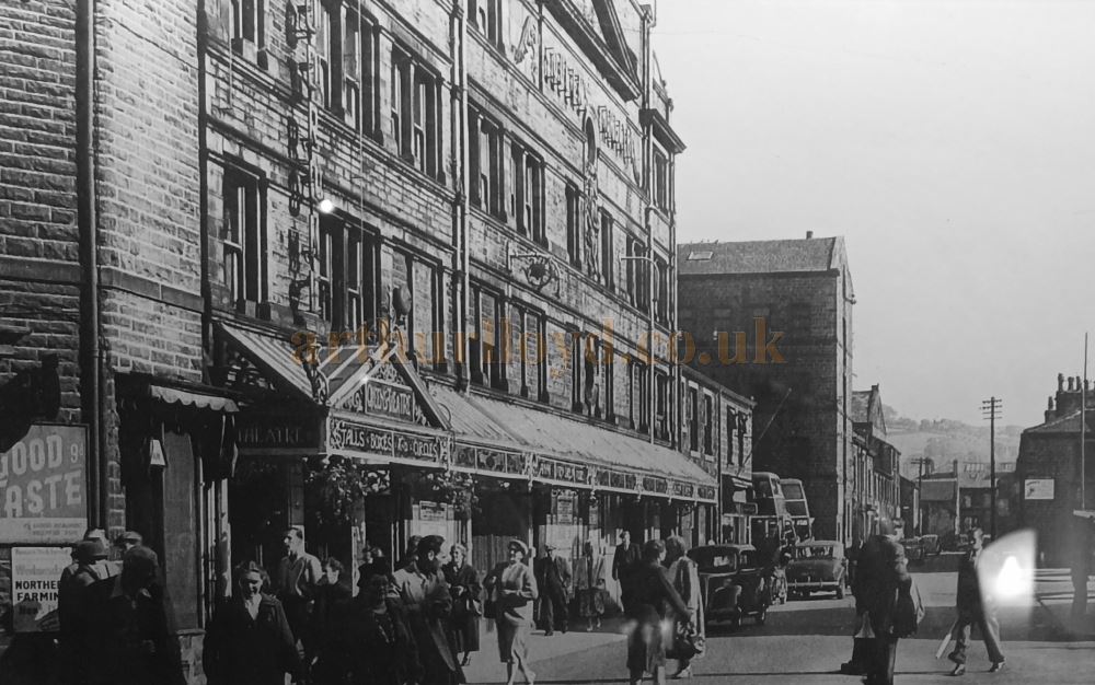 A Photograph of the Queen's Theatre, Keighley, Later the Hippodrome Theatre - Courtesy Philip Paine.
