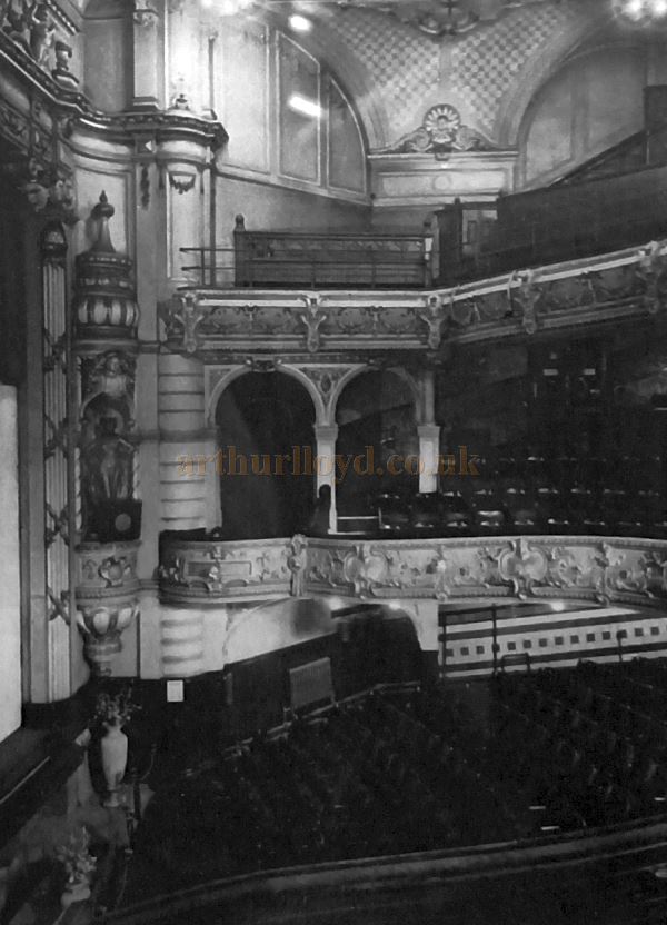 A Photograph of the Auditorium of the Queen's Theatre, Keighley, Later the Hippodrome Theatre - Courtesy Philip Paine.