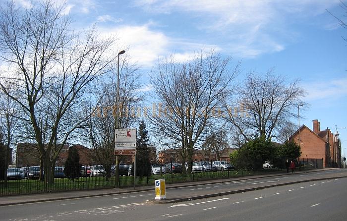 The site of the Victoria Pleasure Grounds, Leicester in March 2011 - Courtesy David Garratt