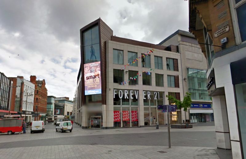 A Google StreetView Image showing the site of the former Constellation Music Hall, Liverpool - Click to Interact