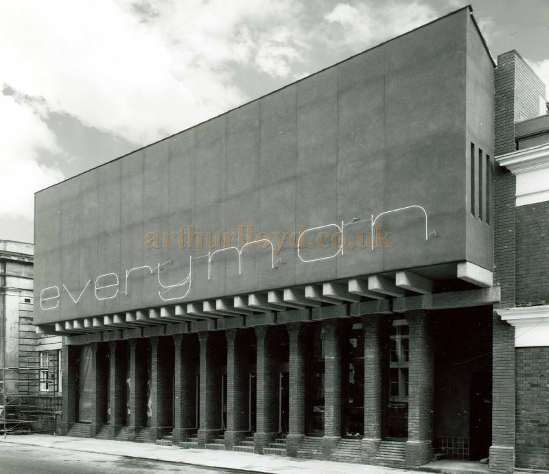 The 1977 rebuilt Everyman Theatre, Liverpool - Courtesy Ros Merkin and the LJMU Archive.