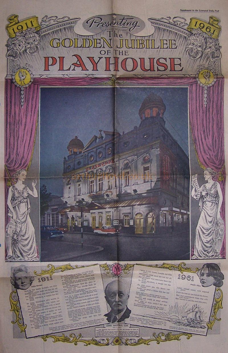 Liverpool's Daily Post pullout souvenir