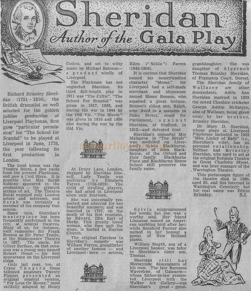 Liverpool's Daily Post pullout souvenir