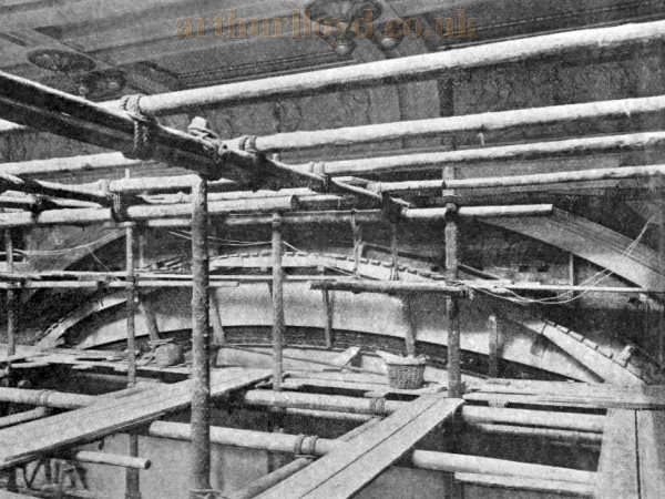 The Arch over the Proscenium Opening of the London Coliseum - From the Builders' Journal and Architectural Record of the 9th of November 1904.