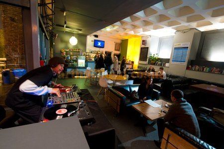 The Contact Lounge - Courtesy Kate Gambrell of the Contact Theatre.