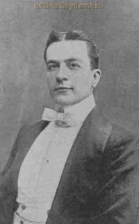 George Rhodes Parry at the age of 26 - From the Music Hall and Theatre Review of the 7th of August 1903.