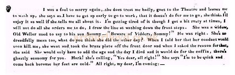 A Sketch Arthur Lloyd's Song Sheet 'And That's Why I've Not Got 'Em On'