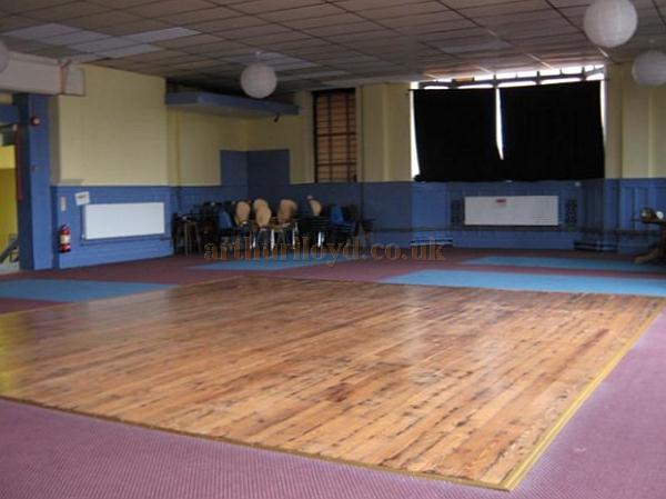 The Ground floor of the former Devonshire Hall in use as a home for More Music, Morecambe - Photo 2010 Courtesy KR.