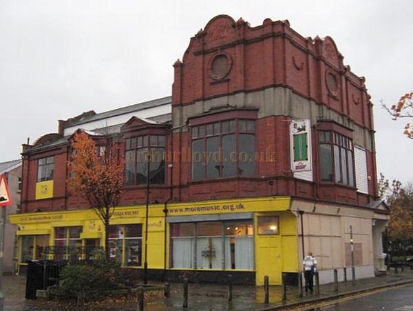 The former Devonshire Hall, Morecambe in 2010 - Courtesy KR