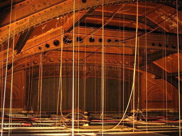 The remains of the original Devonshire Hall, Morecambe lie hidden above the false ceiling of More Music, Morecambe - Photo 2010 Courtesy KR.