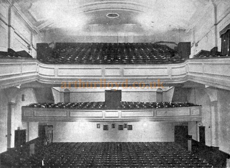 The Auditorium of the Majestic Theatre, Nelson - From the Supplement to the Cinema News and Property Gazette, 26th of November 1925.