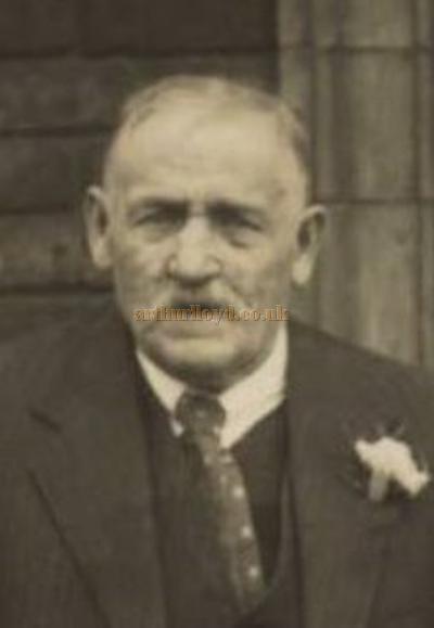 George Seymour Blakeman, the Stage Carpenter at the Oxford  in 1913