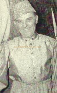 Tony Dalton as 'Tinbad' in 'Sinbad the Sailor' at the Royal Opera House, Leicester in 1959 - Courtesy David Garratt.