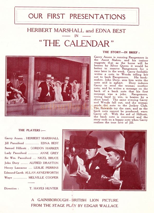 The Opening Souvenir Programme for the Gaumont Palace Theatre, Peckham 