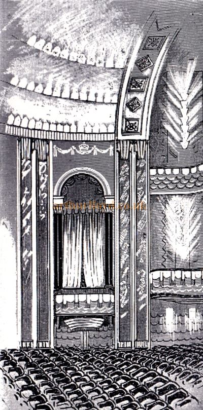 The Prince Edward Theatre - From the opening night programme for 'Rio Rita' which opened on the 3rd of April 1930 - Very Kindly Donated by Maria Andrew, Theatre Archivist for the Theatre Royal, Norwich.
