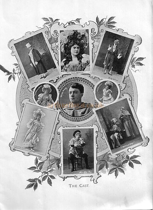 Programme for 'La Poupee' at the Prince of Wales Theatre 1897 