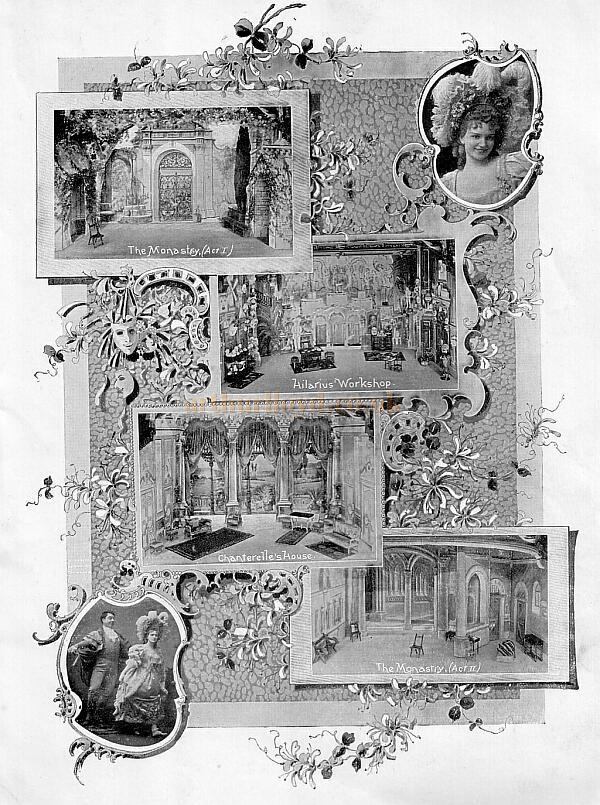 Programme for 'La Poupee' at the Prince of Wales Theatre 1897 