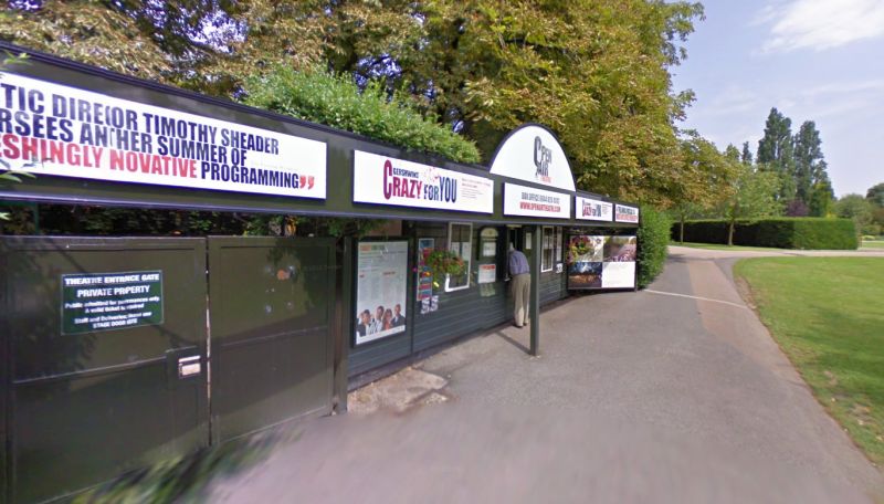  A Google StreetView Image of the Entrance to the Regents Park Open Air Theatre - Click to Interact.