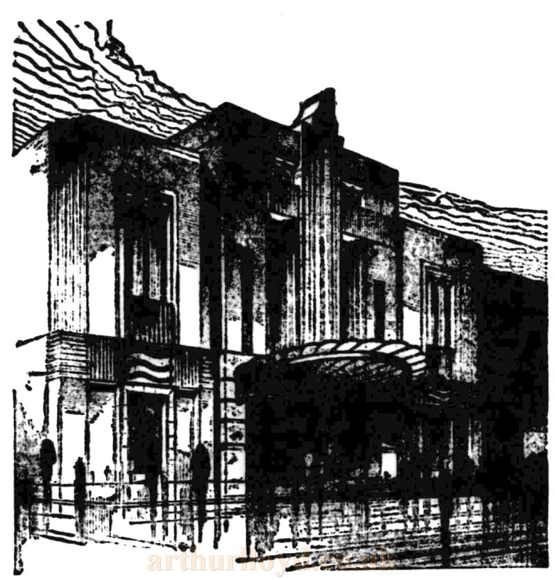 The Original Entrance Facade of the Parade Cinema, Skegness when it first opened in 1933 - From the Skegness Standard, 13th of December 1933. The Original Entrance Facade of the Parade Cinema, Skegness when it first opened in 1933 - From the Skegness Standard, 13th of December 1933.