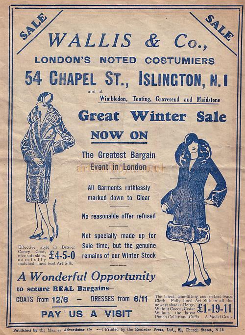 Programme for Boys Will Be Boys' at the Alexandra Theatre, Stoke Newington