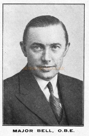 Major Bell, O.B.E - From the Opening Programme for the Streatham Astoria - Courtesy Ron Knee Archive.