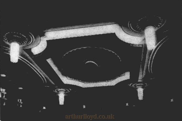 The Auditorium Ceiling of the Gaumont Palace Theatre, Taunton - From the Kinematograph Weekly, 21st of July, 1932.